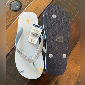 Ralph Lauren White/POW sandals